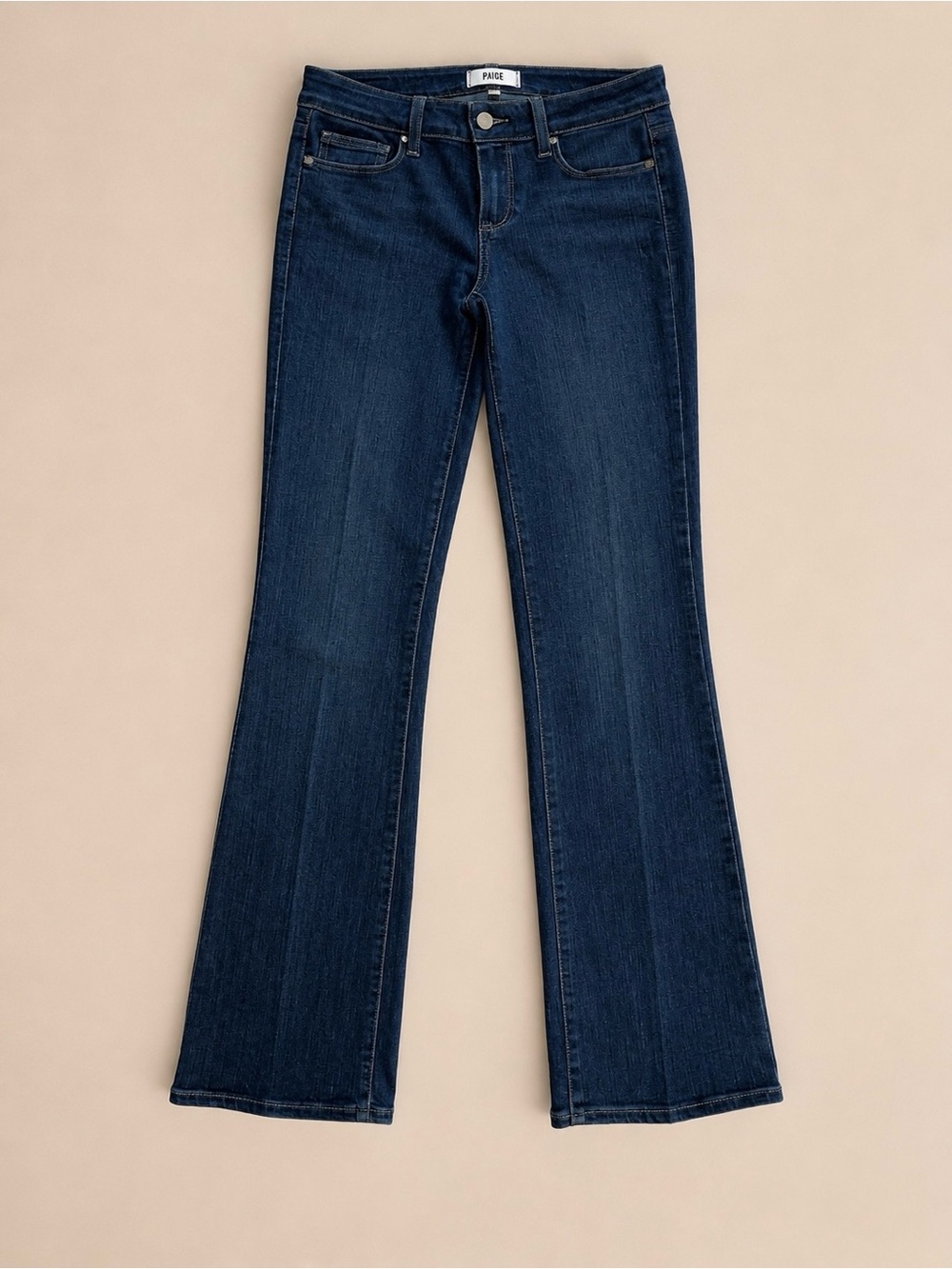 PAIGE Manhattan Bootcut Jeans Size 26 Medium Wash Stretch Denim